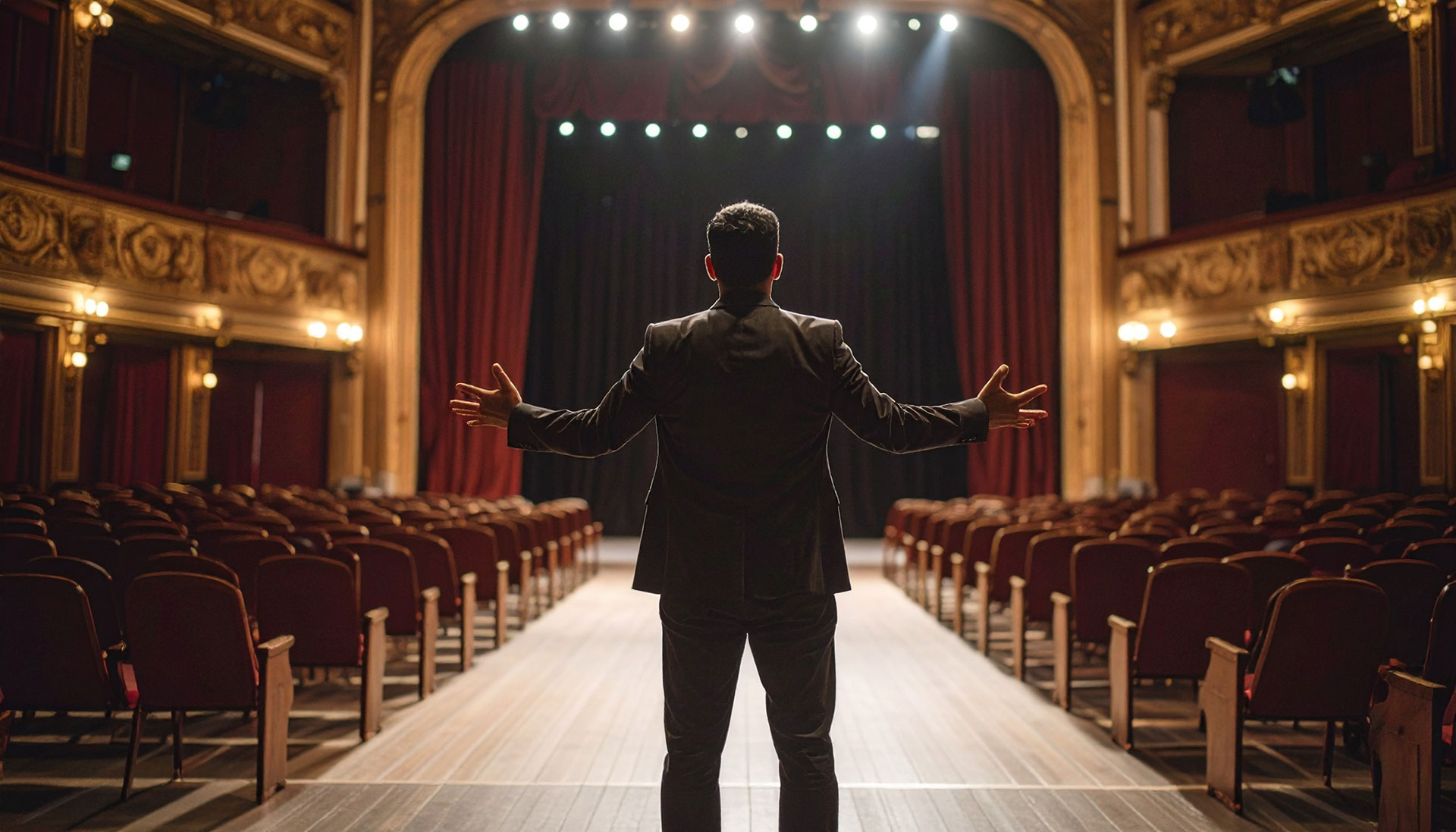 Firefly_Zeige-mir-einen-verwirrten-Schauspieler-auf-der-Bühne-der-verzweifelt-nach-einem-Ausg-993200