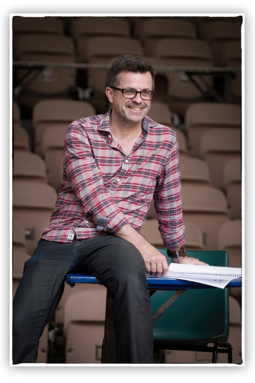 Vita Stefan Huber - Bei den Proben zu "Kiss Me, Kate!" 2014 in Bad Hersfeld Vita Stefan Huber